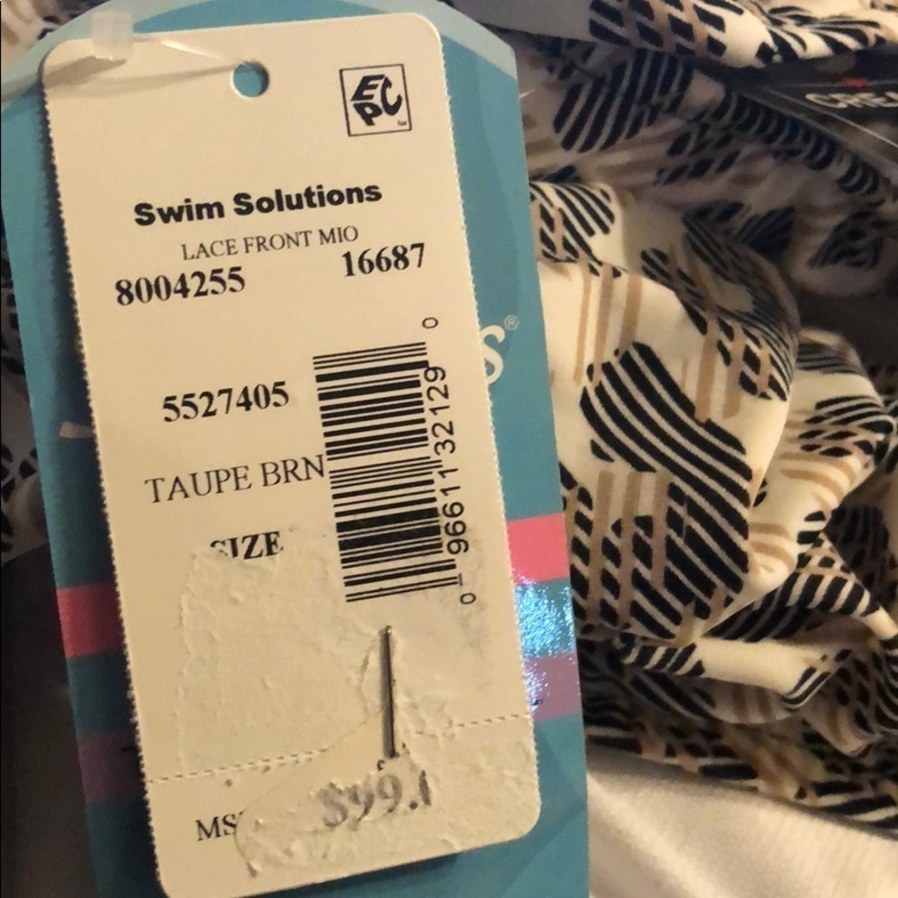SWIM Solutions Lace Front Mio One Piece Swimsuit - Picture 7 of 8